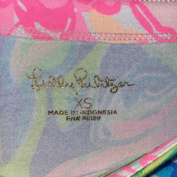 Lilly Pulitzer UPF 50 Sophie Dress Peony For Your Thoughts Size XS - Picture 6 of 8